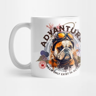 Advanture dog - part-time pet Mug